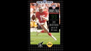 Genesis Longplay - NFL Sports Talk Football '93