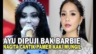 Perang Gaya, Ayu Ting Ting Bagai Putri Barbie Vs Nagita Hempas Ejekan Dodol Lewat Body Imu