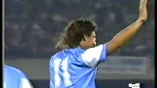 Napoli - Juventus 5-1 ⚽ 1/9/1990 ⚽ Supercoppa Italiana