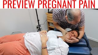 Pregnancy Back Pain gets relief by Chiropractor