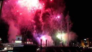 MC Hammer followed by  fireworks at the Reds game 7-16-2010