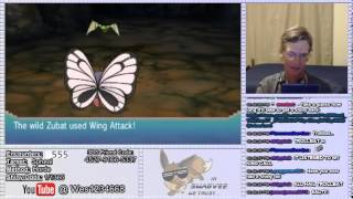 LIVE (ORAS): Shiny Zubat after 555 Random Encounters (111 Hordes)