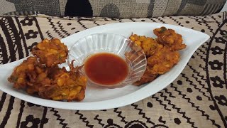 TASTY CORN PAKODA RECIPE 😋