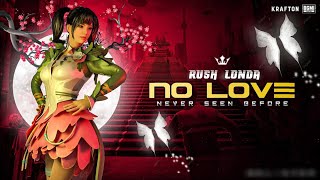 No Love 🚫💔 (4k) [ RUSH LONDA PUBG Velocity Montage ] BGMI what's app Status ||