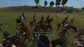 French infantry versus Austrian cavalry in the War of 1809. Monsieur was in the fight. Sleep before