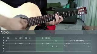 Solo Tutorial Kala Bulan Bermain Biola - Hujan