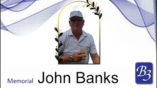 John Banks Memorial Service