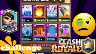 CHALLENGE CLASH ROYALE | "ATTACCO CON SOLO POZIONI " |