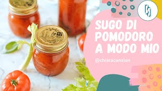 SUGO DI POMODORO DELIZIOSO