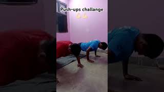 push-ups challenge💪🏻 #terabhola #pushups #dailyshorts #workout #exercise #gymlife #muscle #gymlover