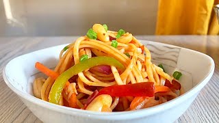 15 minutes Spicy Veg Noodles | Spicy Kung Pao Noodles | Veg Chowmein Recipe | Noodles Recipe