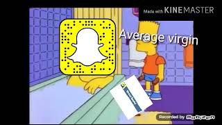 Homer gets hit I Bart Simpson with a chair lol Snapchat versus Victory Royale😂👌👌👌