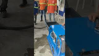 Shotcrete Machine Demo and usage #shotcrete #machine #demo #usage #building #construction #site #job