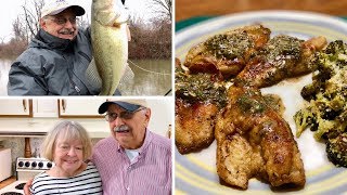 Hooking Big Bass and Little Bass (and cooking them with low-carb class)