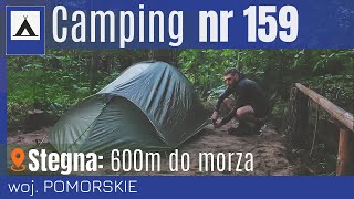 🏕️🌲 Camping nr 159 - Stegna, ul  Morska 26 - woj. POMORSKIE - na Około