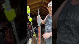 How to install Ryobi Expand It Hedge Trimmer Attachment #shorts