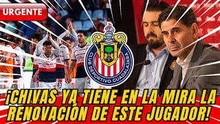 🔴💥¡BOMBAZO! Chivas ya tiene en la mira la renovación de este jugador para el Apertura 2024