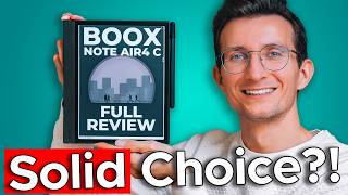 BOOX Note Air 4C In-Depth Review - E-Ink Tablet That Does It All? WATCH Before Buying!