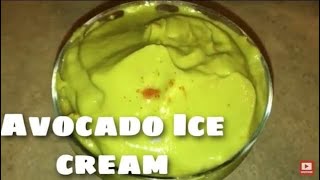 Avocado Ice cream I Easy and healthy I SHER SHARES