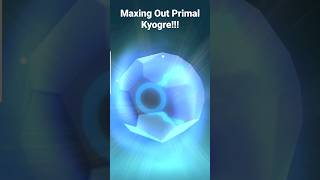 Maxing Out Hundo Primal Kyogre!!! #pokemon #niantic #pokemongo