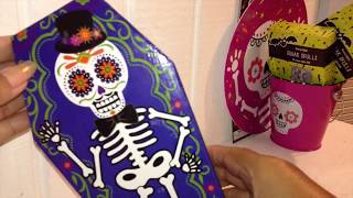 Day of the Dead Dia de los Muertos Haul Halloween items Target