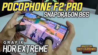 Pocophone F2 Pro pubg test review game - unboxing & Test Xiaomi poco F2 pubg grafik HDR Extreme