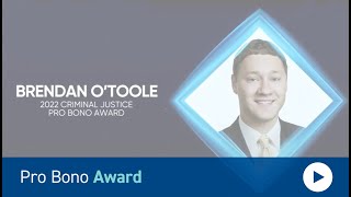 O’Toole Receives National Pro Bono Award