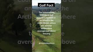 Golf on GREENLAND?!?! Comment if you would like to play there! #golf #shots #short #facts