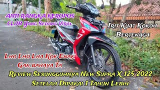 Review Sesungguhnya NEW SUPRA X 125 2022 Setelah Dipakai 1 Tahun Lebih Lha Kok Enak