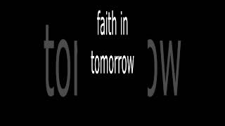 Faith in Tomorrow #shorts #faith #music