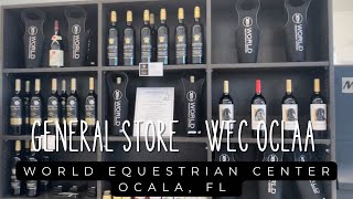 The Gas Station and General Store at the World Equestrian Center - WEC - in Ocala, FL #equestrian