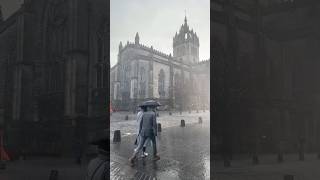 Edinburgh | Scotland | Rainy day #beautifuldestinations #uktravelvlogs #spring #rain #visitscotland