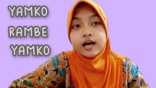 Yamko Rambe Yamko ( Tugas Menyanyi Lagu Daerah ) || Afifah RN