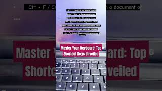 Top Shortcut Keys Unveiled