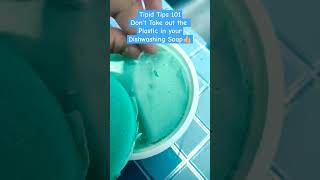 Tipid Tips 101 Dishwashing Soap Plastic #soap #tipidtips #shortvideo #viralvideos #fypシ゚viral #fyp