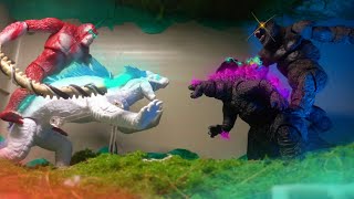 Godzilla x Kong The New Empire, an Epic Battle Stop Motion. (Part 1)