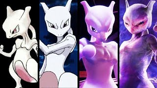 Evolution of Pokemon MEWTWO Through the Years 1996 to 2019