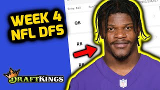 WEEK 4 NFL DRAFTKINGS PICKS