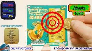 Zdrapka # 630 Złota rybka