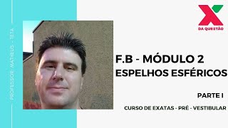 F.B - MÓDULO 2 - ESPELHOS ESFÉRICOS - PARTE I - PRÉ - VESTIBULAR