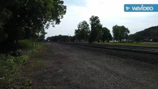 Ns 112 Union Pacific ES44AC With Dash9 trailing along