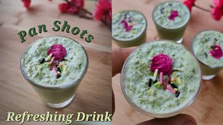 खाना पचेगा चुटकियों में जब पियोगे ये स्वादिष्ट शरबत। Pan Shots Drink Recipe। Refreshing Pan Shots