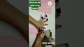 Simple and Beautiful Sleeve design #shorts #youtubeindia #sewingtutorial