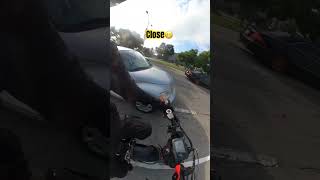 Who is in the wrong? 😬 close c￼all🫡 only using LA Law #bikelane #bikelife #citybike #dashcam