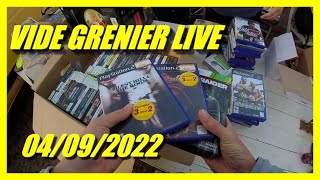 VIDE GRENIER LIVE du 04/09/2022 : une bonne rentrée