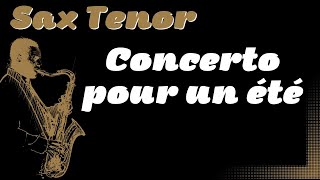 Sax Tenor - Concerto para um verão - Alain Morisod