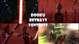 COUNT DOOKU BETRAYS ASAJJ VENTRESS - Star Wars: The Clone Wars Season 3 Episode 12 Discussion