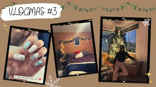 VLOGMAS #3 - Un día en el hogar (uñas, embarazo y paseo)