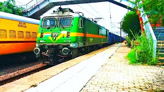 07606/Ramanathapuram Secunderabad fast Express departing Tiruvarur JunctionI| 31167 LGD WAG-9