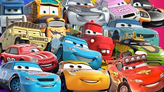 Looking For Disney Cars 3 Lightning Mcqueen, Rayon Mcqueen, Doc Hudson, Luigi, Yokoza, Bobby Swift.